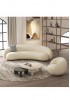 Opal Curved Upholstery Sofa 3 Seater 